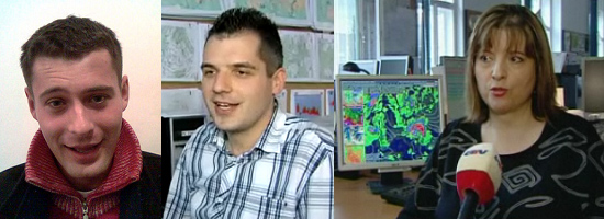 MTV időjárás: Reisz András, Tóth Tamás, Jenki Szilvia MTV időjárás: Reisz András, Tóth Tamás, Jenki Szilvia